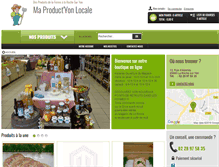 Tablet Screenshot of maproductyonlocale.com